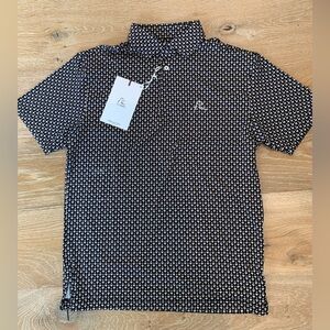 Men’s Rhoback espresso martini polo size small
